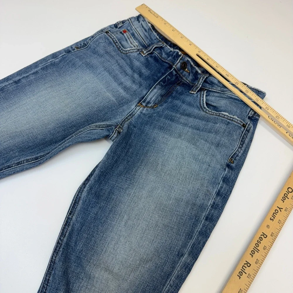 Joes Jeans Womens 26 Blue The Billie Ankle Distressed Denim Grunge Streetwear